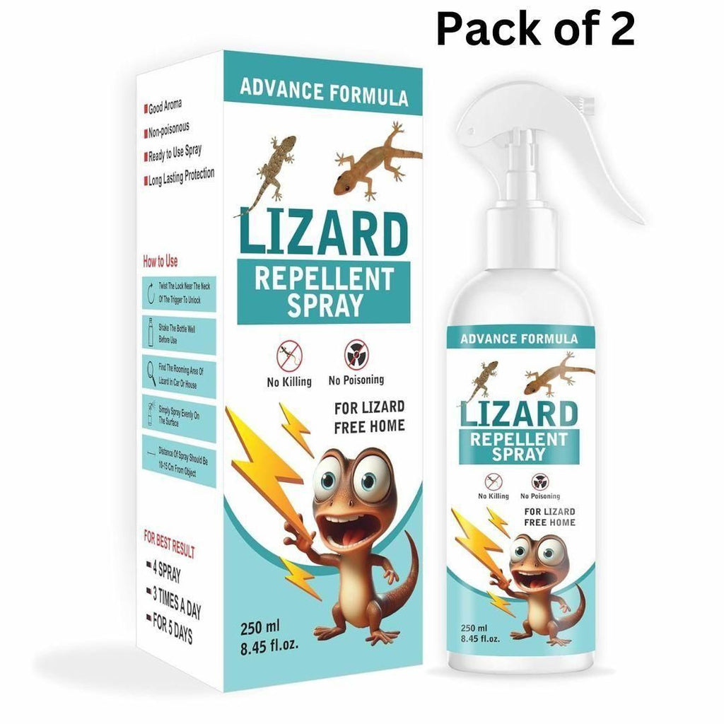 (Pack of 2) Lizard Repellent for Home Spray Pest Control