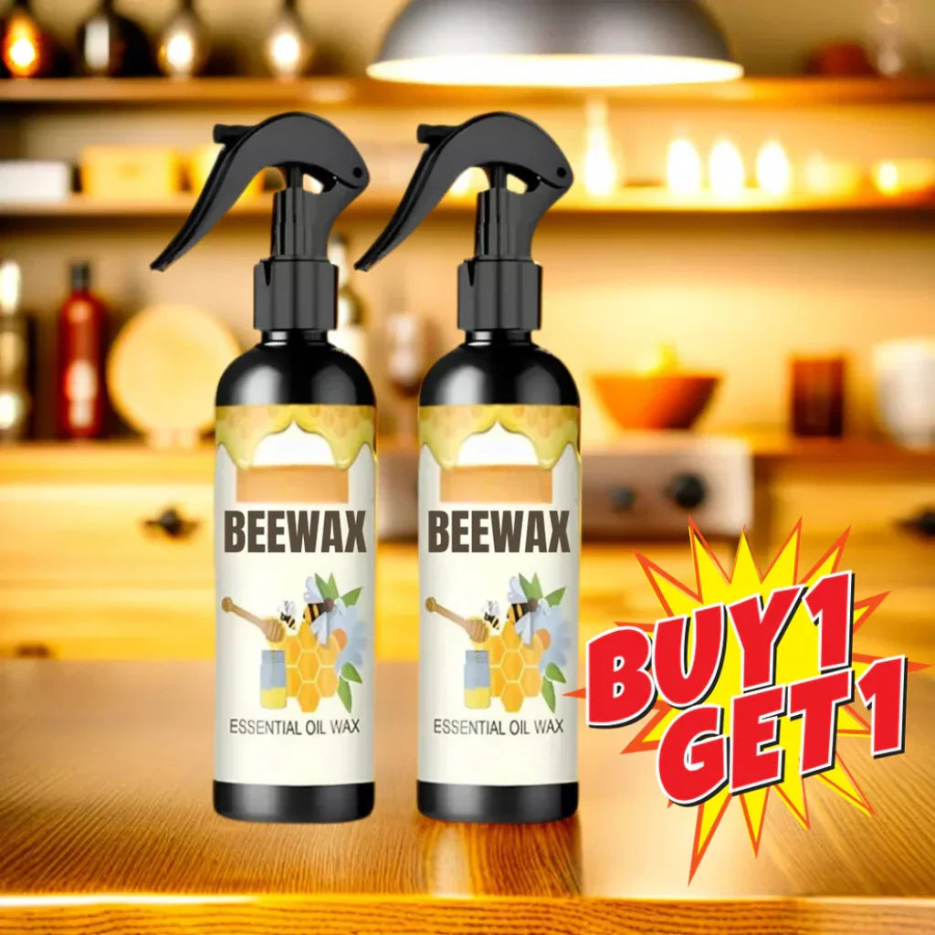 (Pack of 2) BeeWax Natural Furniture Polish & Cleaner Spray